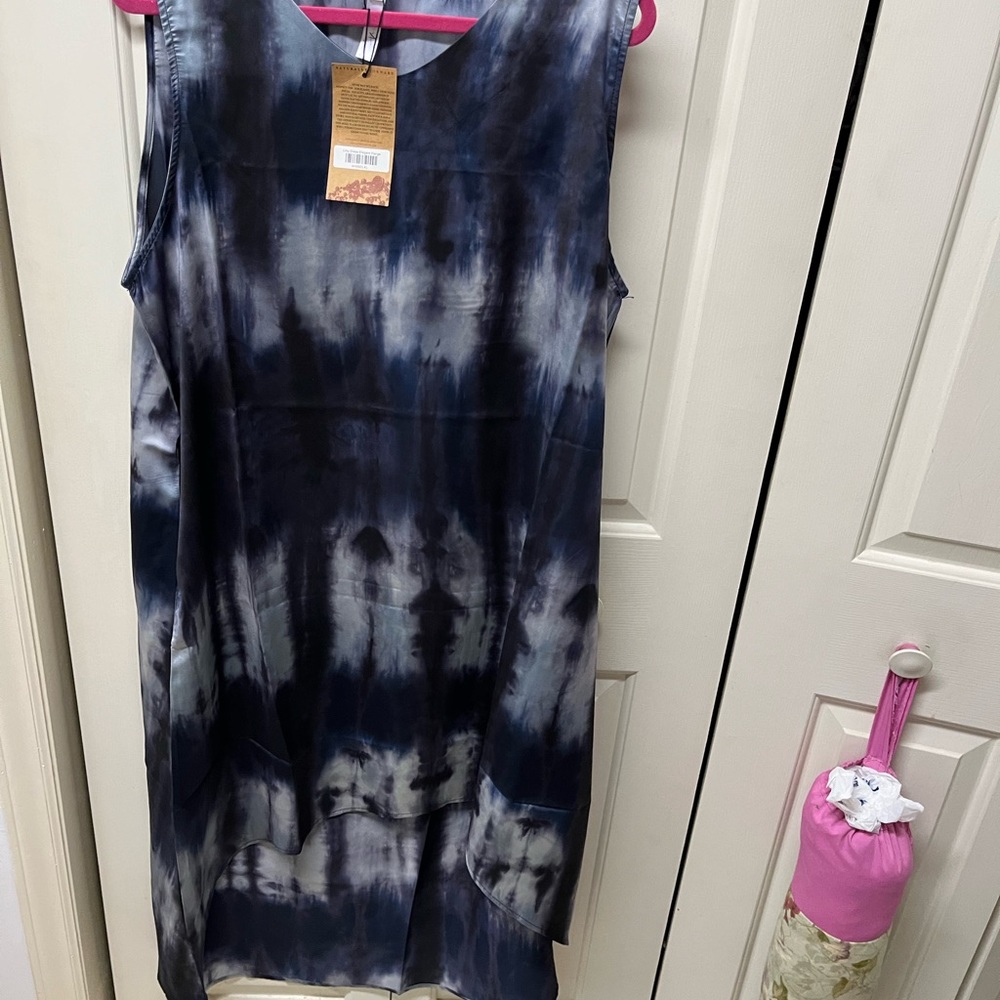 Aria Lilly Maxi Dress Elegant Tie Dye XL - Picture 4 of 6